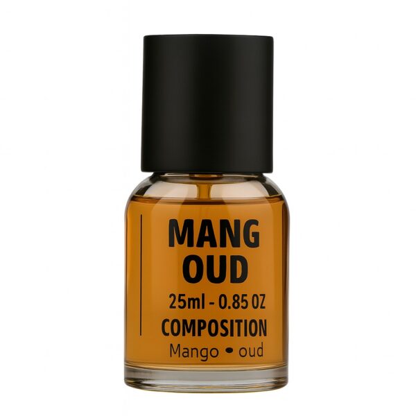 Perfume Mang Oud 25ML de The Lab Perfumes: mango tropical y oud profundo en una fragancia audaz, cálida y con personalidad única.