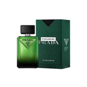 Perfume Prada Paradigme: flor de azahar, jazmín y vainilla en una fragancia femenina sofisticada, sensual y moderna