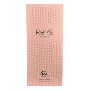 Mast Perfume Rome Paradox: cítricos, flores blancas y vainilla Bourbon. Una fragancia moderna, sensual y versátil para destacar.