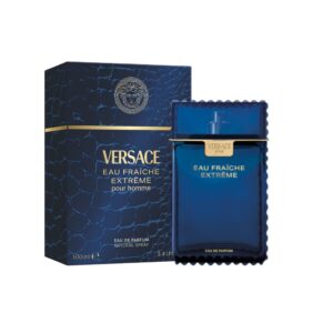 Versace Eau Fraiche Extreme: limón, salvia y ámbar en una fragancia fresca, elegante y masculina. Energía limpia con carácter.