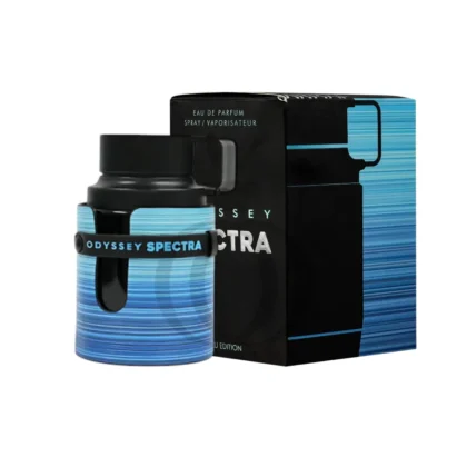 Armaf Odyssey Spectra Blue Edition combina canela, lavanda y tabaco en una fragancia especiada y elegante. Estilo y presencia en cada nota.