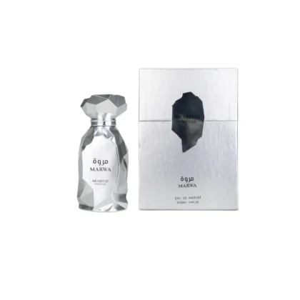 Descubre el Perfume Arabiyat Prestige Marwa: cítrico, especiado y elegante. Una fragancia unisex que combina frescura y profundidad oriental.