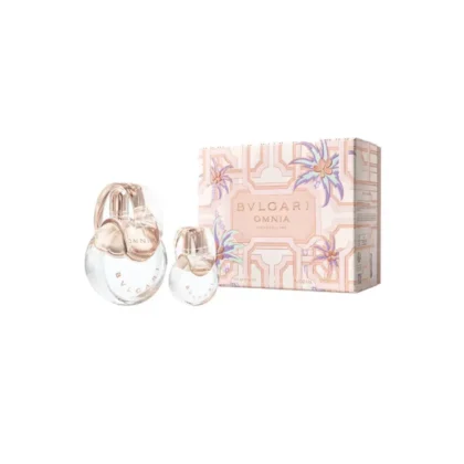 Estuche Bvlgari Omnia Crystalline, frescura luminosa en dos tamaños para elegancia diaria.