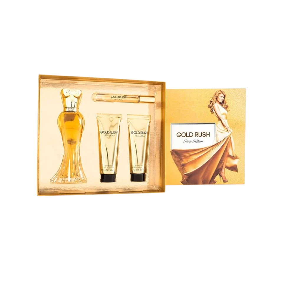 Estuche Gold Rush Paris Hilton Eau De Parfum 4 Piezas Mujer - Image 2