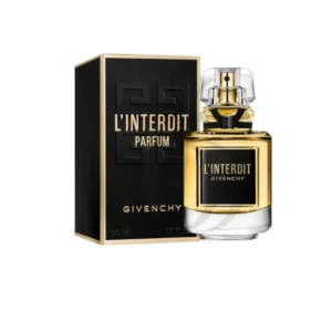 Givenchy L´Interdit Parfum es una fragancia floral amaderada intensa que combina flores blancas y notas oscuras. Atrévete a romper las reglas