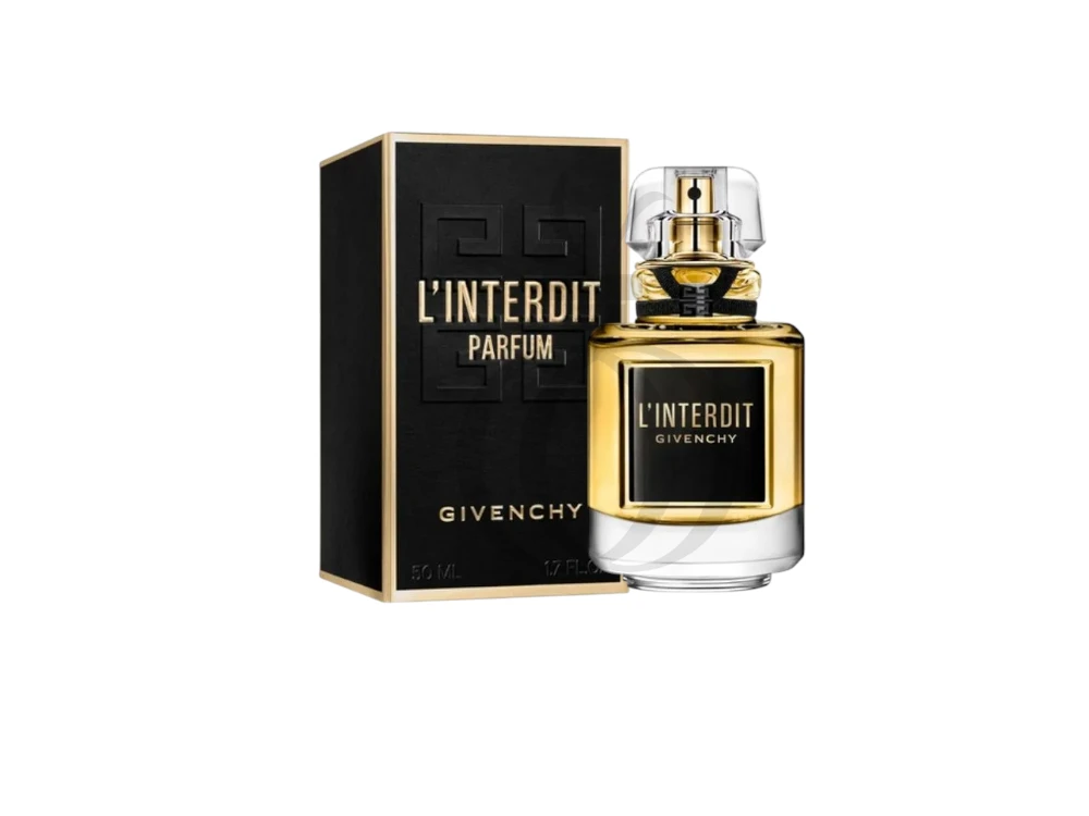 Givenchy L´Interdit Parfum es una fragancia floral amaderada intensa que combina flores blancas y notas oscuras. Atrévete a romper las reglas
