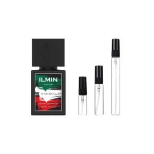 Decants Ilmin Mexico: fragancia exclusiva inspirada en México en formatos prácticos de 3ml, 5ml y 10ml.