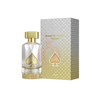 Perfume Game Of Spades Topaz: frescura cítrica, corazón floral y base cálida inolvidable.
