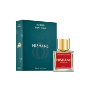 Nishane Hundred Silent Ways, fragancia sensual con notas frutales, florales y fondo cálido.