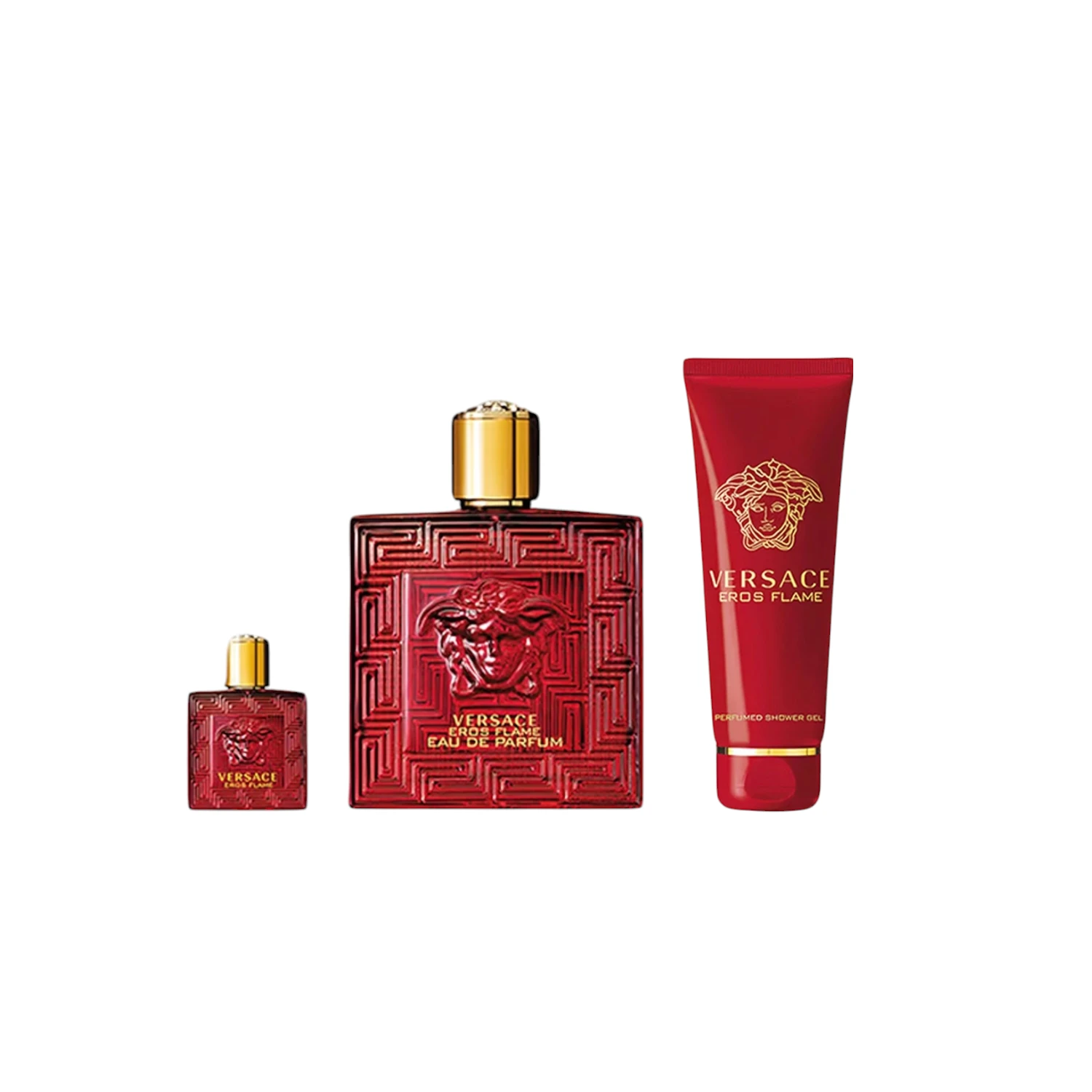 Perfume en Estuche Versace Eros Flame EDP 3 Piezas Hombre - Image 2
