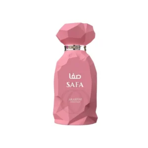 Fragancia elegante y cálida. Arabiyat Prestige Safa destaca por su aura floral-amaderada.