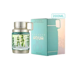 Fragancia fresca y masculina Armaf Odyssey Aqua 200ml, ideal para uso diario y clima cálido.