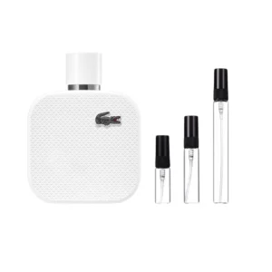 Decants Lacoste Blanc en 3, 5 y 10 ml, aroma fresco, limpio y elegante para uso diario.