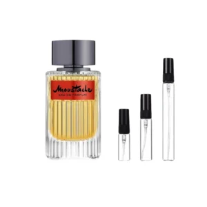 Decants Moustache Rochas, elegancia moderna en 3ml, 5ml y 10ml.