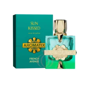 French Avenue Sun Kissed Aromatix, frescura solar y radiante con un toque cálido y veraniego.