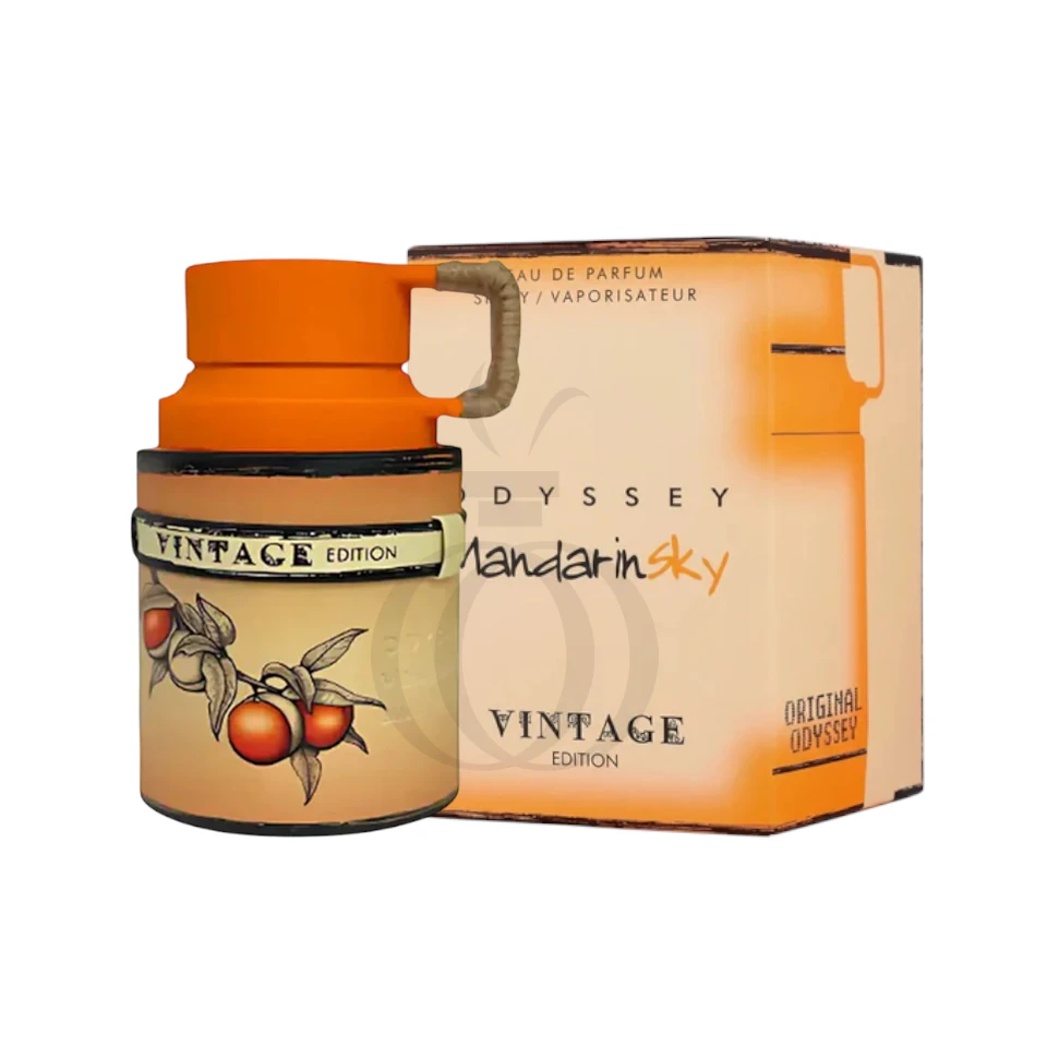Armaf Odyssey Mandarin Sky Vintage: perfume elegante, fresco y sofisticado para cada ocasión.