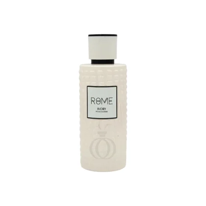 Aroma elegante y moderno. Mast Perfume Rome Ivory mezcla cítricos, flores y ámbar suave.
