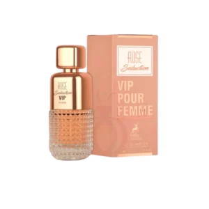 Maison Alhambra Rose Seduction, un aroma dulce y sensual con rosa y vainilla irresistible.