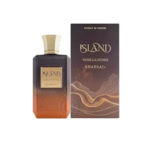 Aroma cálido y dulce de Island Khadlaj Vanilla Dunes con vainilla y ámbar envolvente.