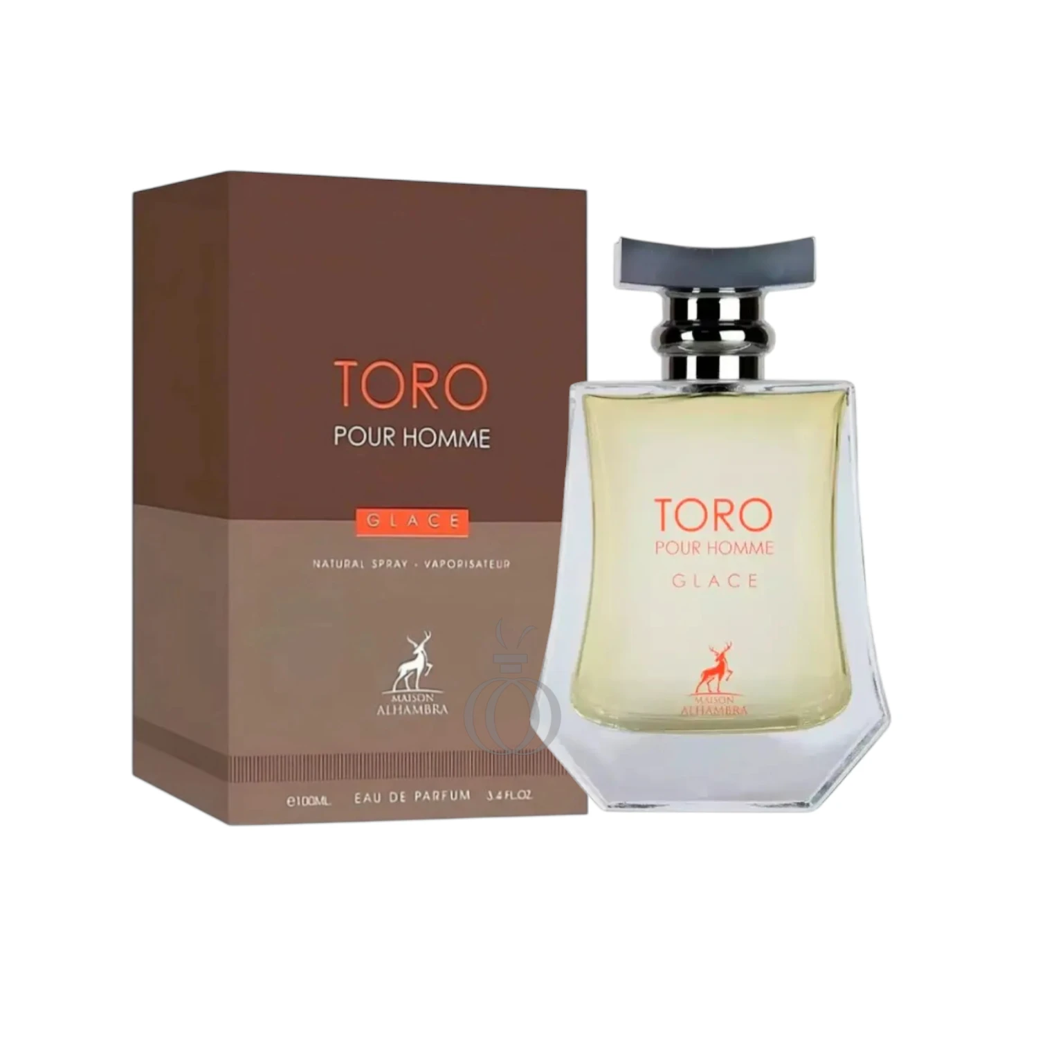 Maison Alhambra Toro Pour Homme Glace: frescura cítrica y elegancia amaderada para hombres modernos.
