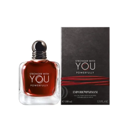 Stronger With You Powerfully, perfume intenso con notas frescas, especiadas y cálidas.