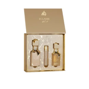 Estuche Lattafa Eclaire, elegancia y versatilidad en cada detalle.