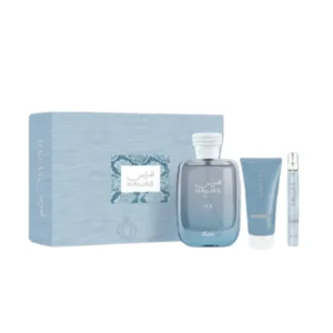 Perfume fresco y elegante con notas cítricas, acuáticas y cálidas.