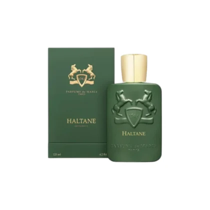 Perfume noble y sofisticado con frescura aromática y base intensa de oud, pachulí y cuero.