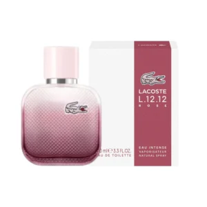Perfume femenino con frescura frutal y corazón floral elegante