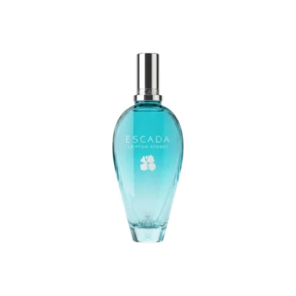 Botella del perfume Escada Chiffon Sorbet EDT Edición Limitada.