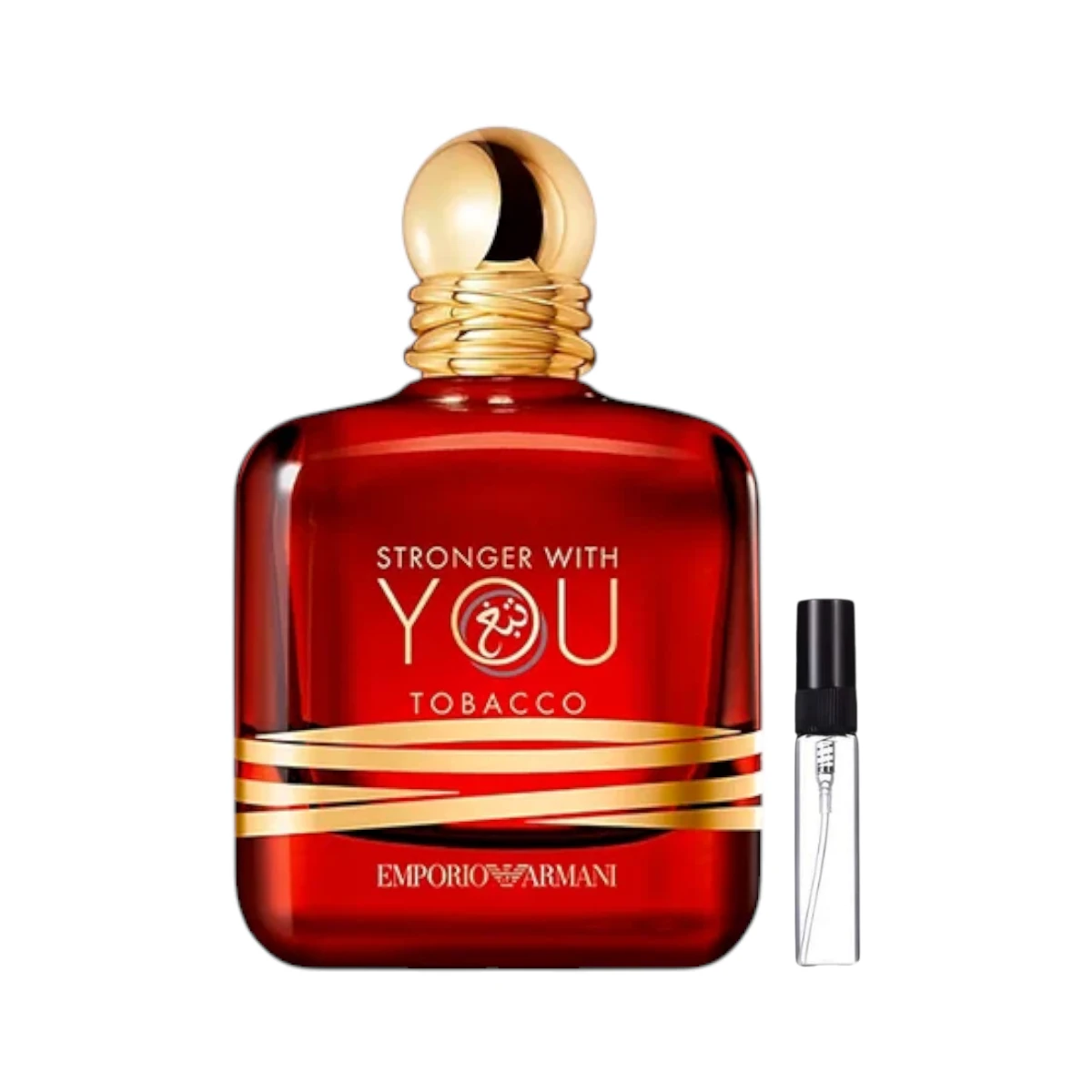 Decants Giorgio Armani Stronger With You Tobacco EDP - Muestra Original - Hombre - Image 3
