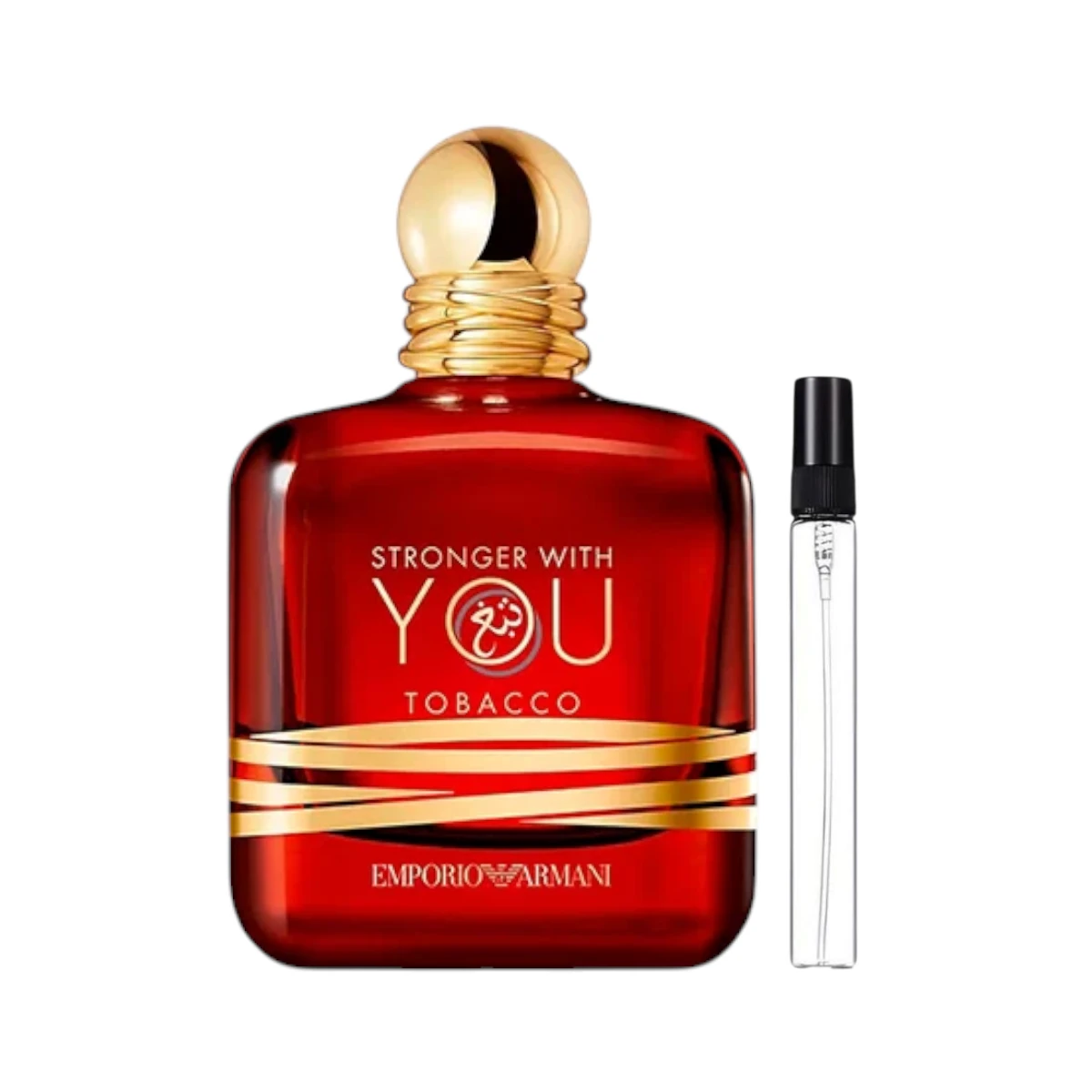 Decants Giorgio Armani Stronger With You Tobacco EDP - Muestra Original - Hombre - Image 4