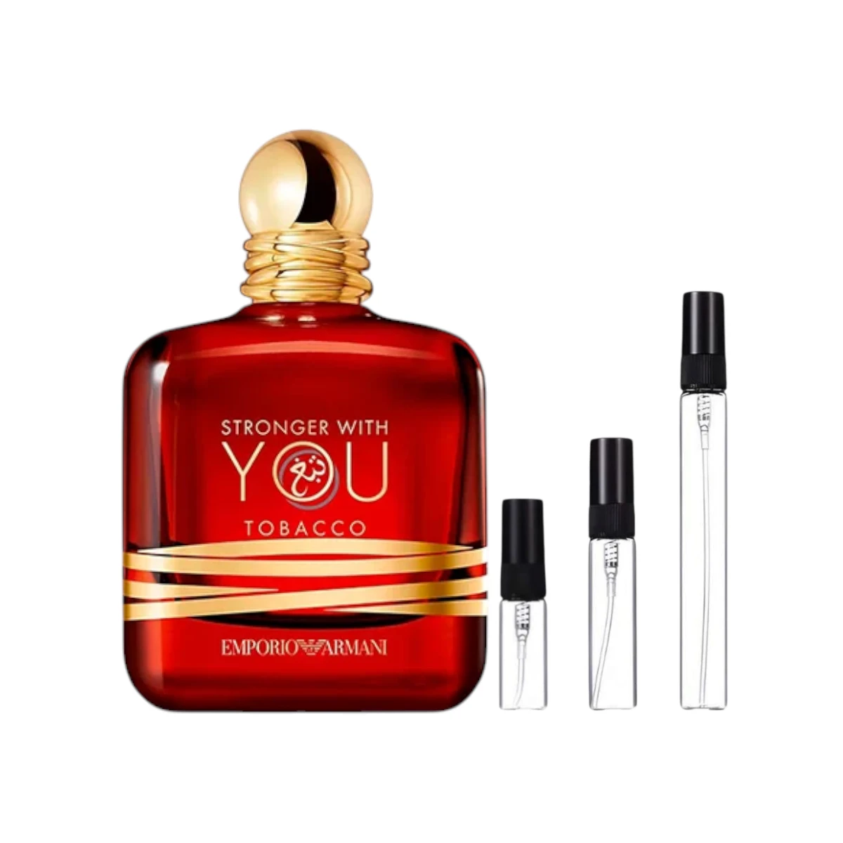 Decants Giorgio Armani Stronger With You Tobacco EDP - Muestra Original - Hombre