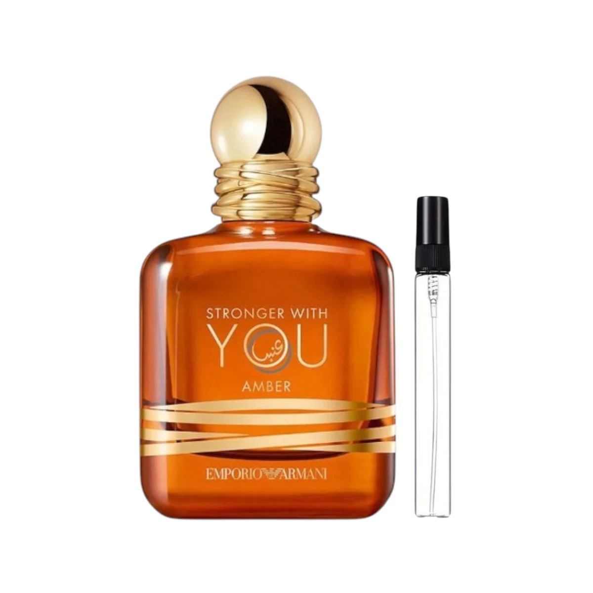 Decants Giorgio Armani Stronger With You Amber EDP - Muestra Original - Hombre - Image 4