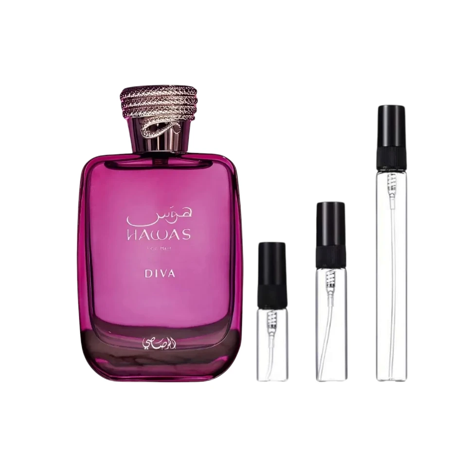 Decants Rasasi Hawas Diva EDP - Muestra Original - Mujer