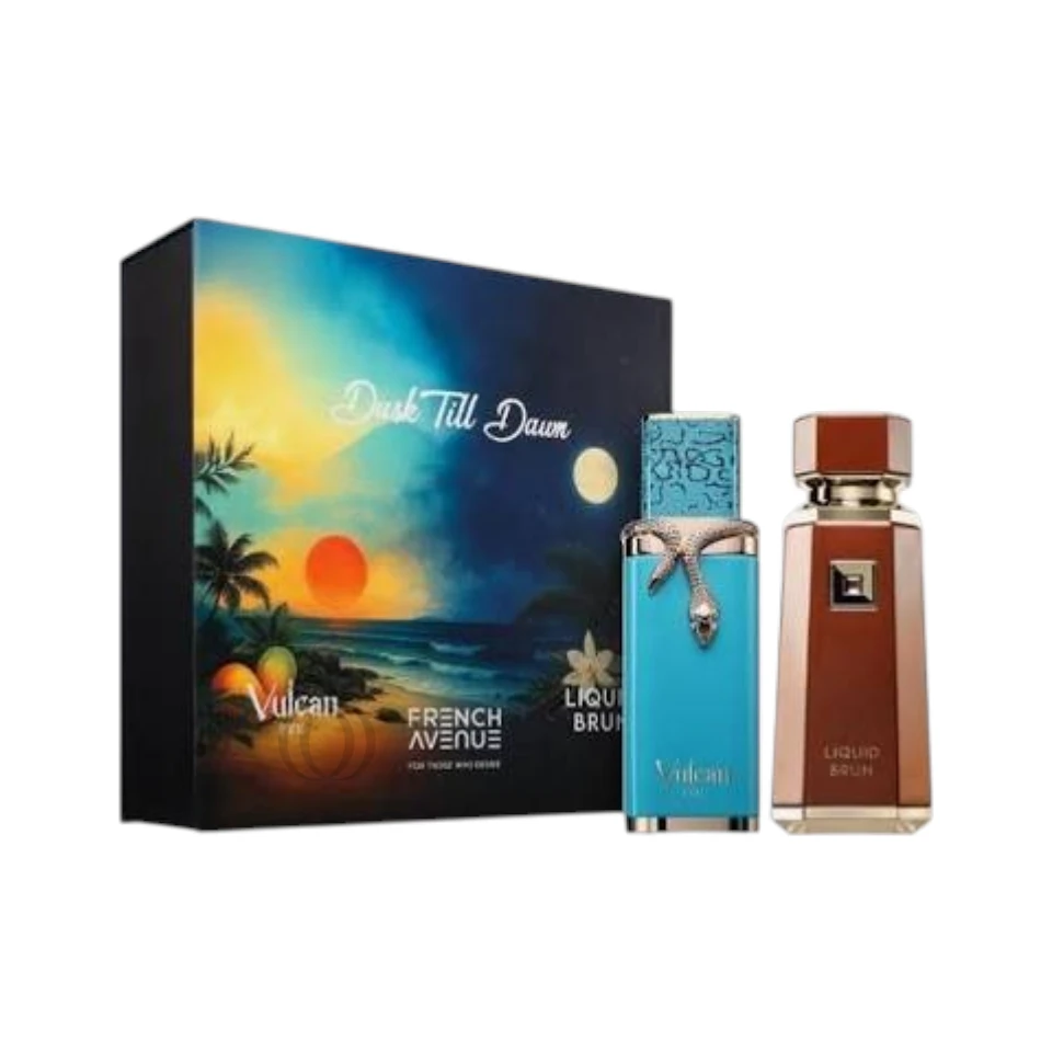 Dusk Till Dawn Set Vulcan Feu & Liquid Brun EDP - Perfume Original - 100ml Unisex