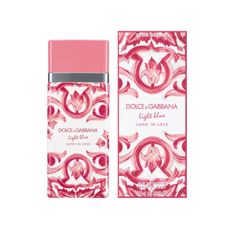 Dolce & Gabbana Light Blue Capri In Love Travel Exclusive - Perfume Original - 100ml Mujer